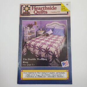 Hearthside Quilts Catalog Issue 19 Double Wedding Ring Vintage 1990s